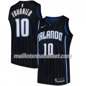 Maillot Homme Orlando Magic Evan Fournier 10 Nike 2017-18 Noir Swingman